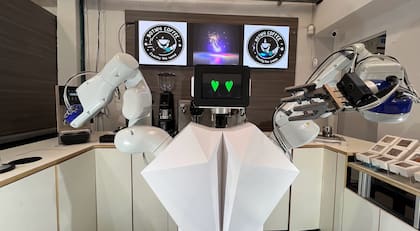 El robot barista que funcionará en Palermo sirviendo café de especialidad