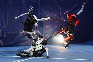 China prepara robots humanoides para el combate