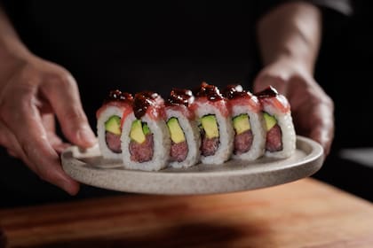 El roll Spicy Tuna en Fabric
