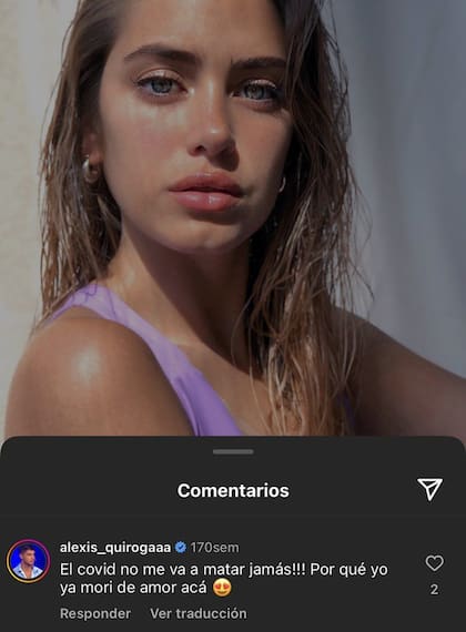 El romántico comentario del “Cone” Quiroga a una participante de Gran Hermano