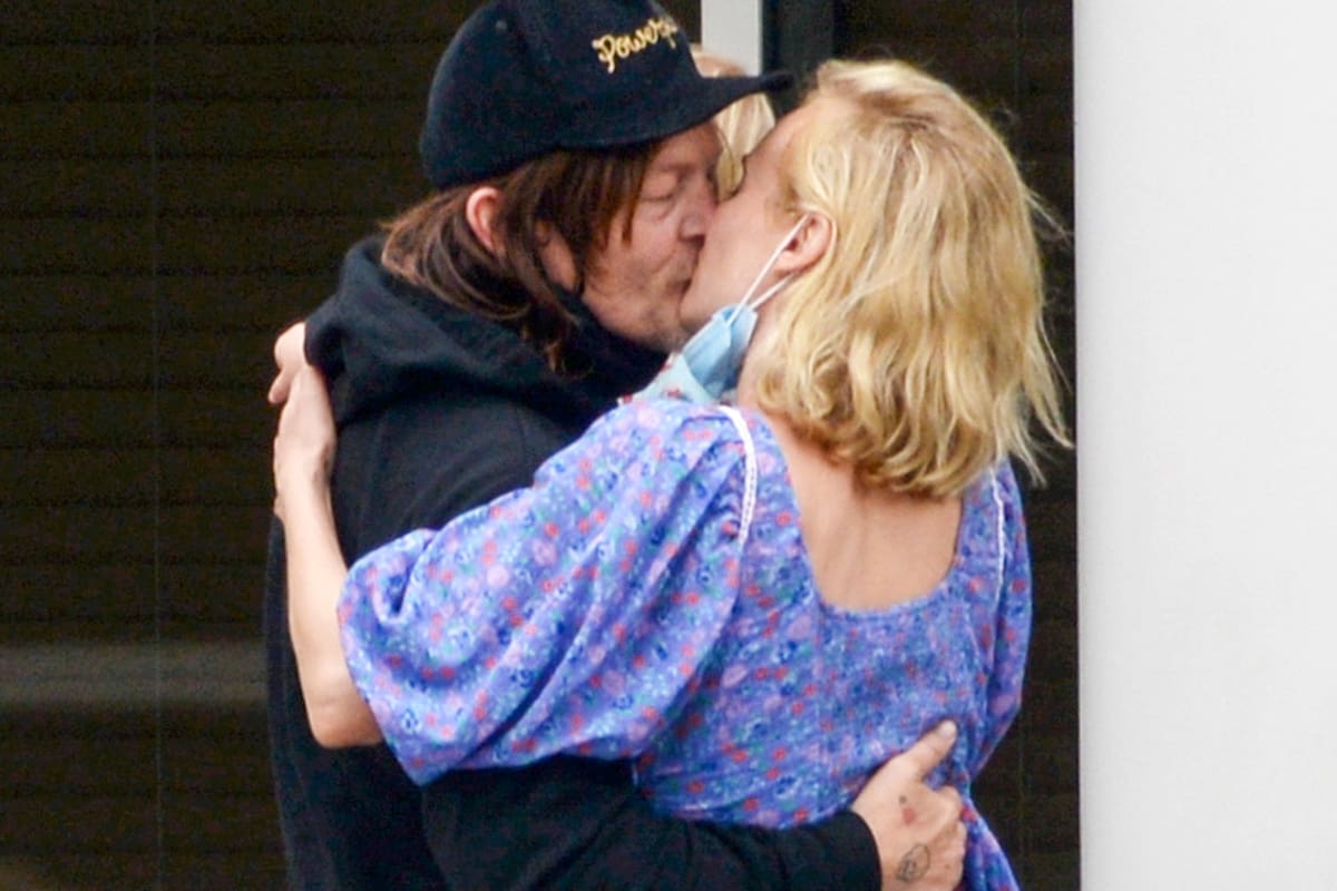 El romántico paseo de Diana Kruger y Norman Reedus