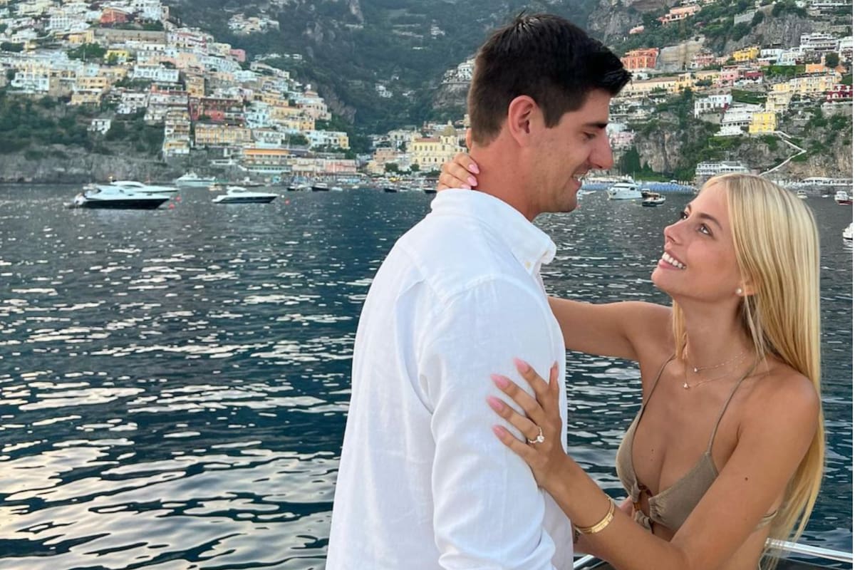 El romántico pedido de casamiento de Thibaut Courtois a su prometida Mishel Gerzig
Foto: Instagram @mishelgerzig