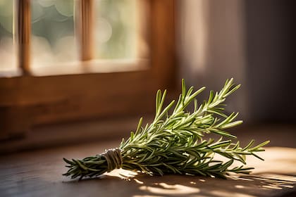 El romero ubicado sobre la ventana podría prevenir el ingreso de malas energías a tu hogar