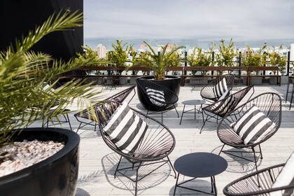 El rooftop de CasaSur.