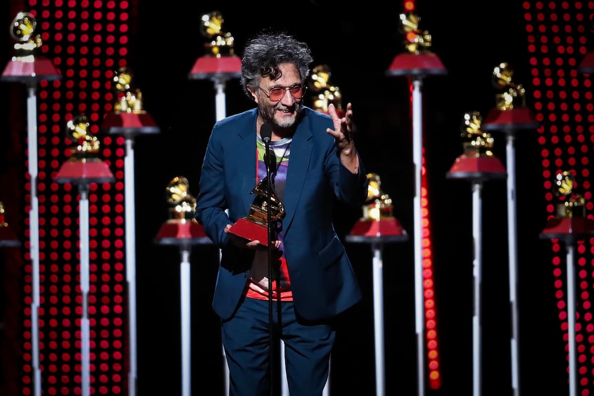 El rosarino fue premiado por "Mi vida Tu vida”, track incluido en su último disco, Ciudad liberada