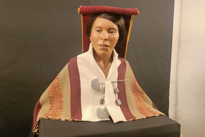 El rostro reconstruido en 3D de la momia Juanita