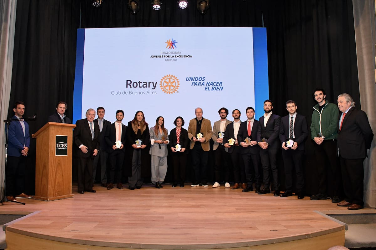 El Rotary Club de Buenos Aires distinguió a jóvenes referentes de distintas disciplinas durante las Jornadas de la Innovación y la Excelencia
