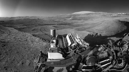 El rover Curiosity recorre la superficie marciana desde 2012 en busca de rastros de vida microbiana
