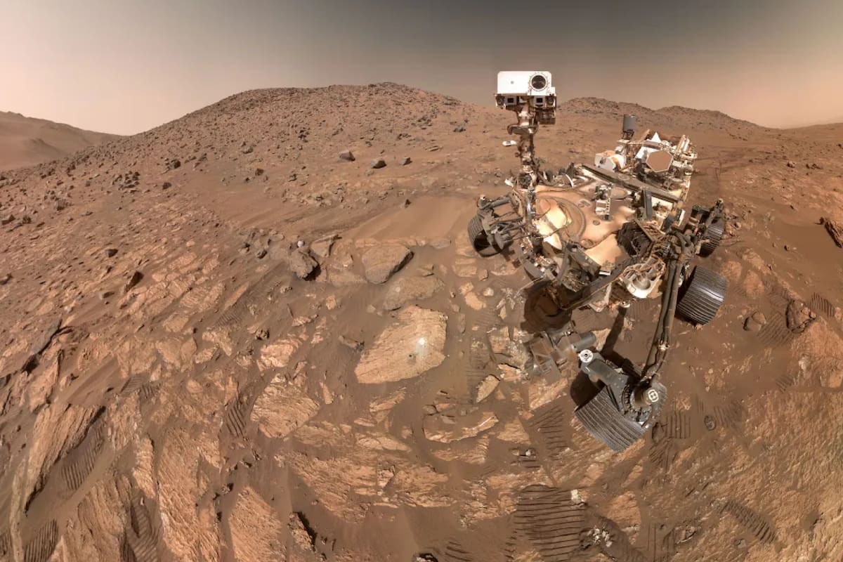 El rover Perseverance de la NASA tomó la foto del reciente hallazgo en Marte