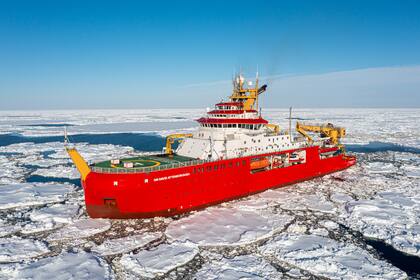 El RRS Sir David Attenborough es uno de los barcos más avanzados a nivel mundial en cuanto a tecnología de investigación antártica