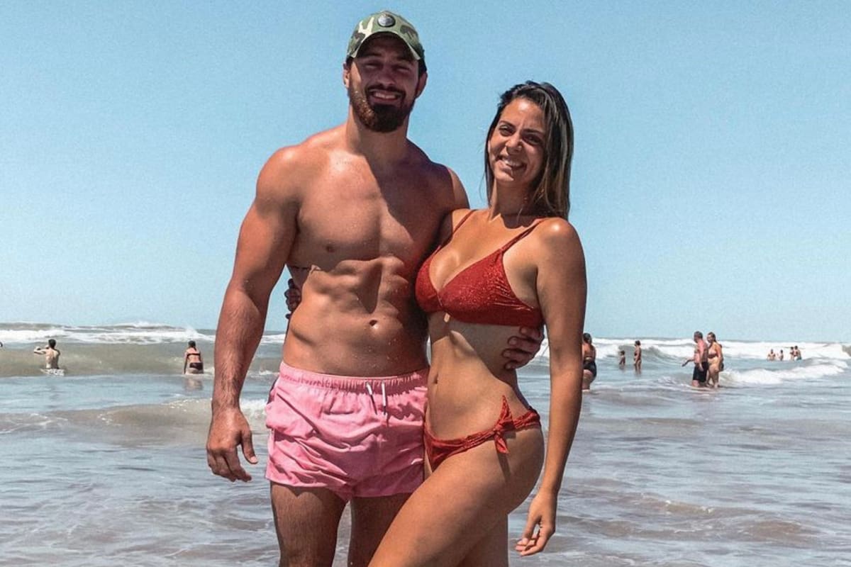 El rugbier posteó unas sentidas palabras para su esposa en Instagram. Crédito: Instagram