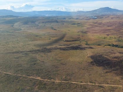 El Rupununi es un área de unos 58.000 kilómetros cuadrados al suroeste de Guyana, dentro del Esequibo, muy poco poblada y que se caracteriza por sus amplias sabanas