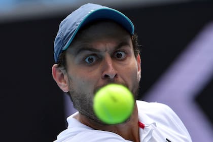El ruso Aslan Karatsev, campeón del ATP de Dubai 2021, quedó eliminado en la primera ronda.