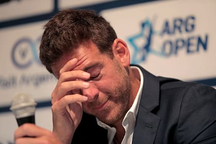 El sábado, del Potro aseguró que su presentación en el Argentina Open es más "una despedida que una vuelta"