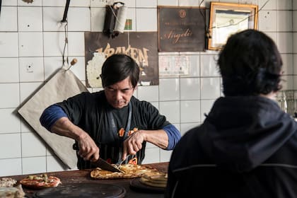 El sabor de la pizza no ha cambiado en décadas, dicen los habitués