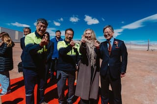Karina Milei encabezó la foto del boom minero: una planta de litio y más proyectos en camino