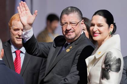 El saliente presidente de Costa Rica, Rodrigo Chaves