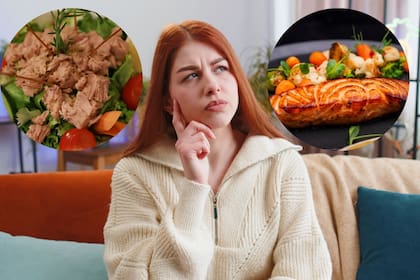 El salmón y el atún son dos alimentos de fácil incorporación a la dieta diaria por su versatilidad y su relevante cantidad de beneficios. Créditos: Canva