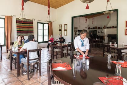 El salón de El Manantial del Silencio