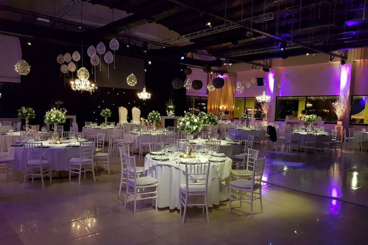 El salón de fiestas en donde ocurrió la intoxicación.