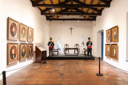 El Salón de la Jura permanece original