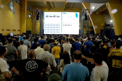 El salón Filiberti, donde se realizó el recuento de votos