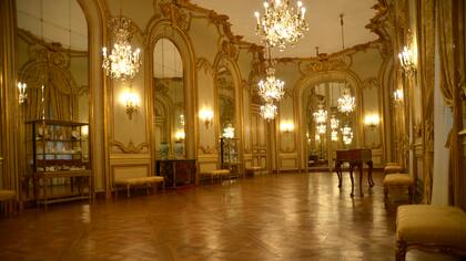 El salón recobró su esplendor, igual que hace 100 años