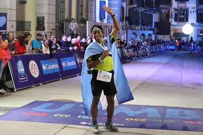 El salteño comenzó a correr en el 2012 cuando estaba en Bariloche estudiando para ser ingeniero nuclear