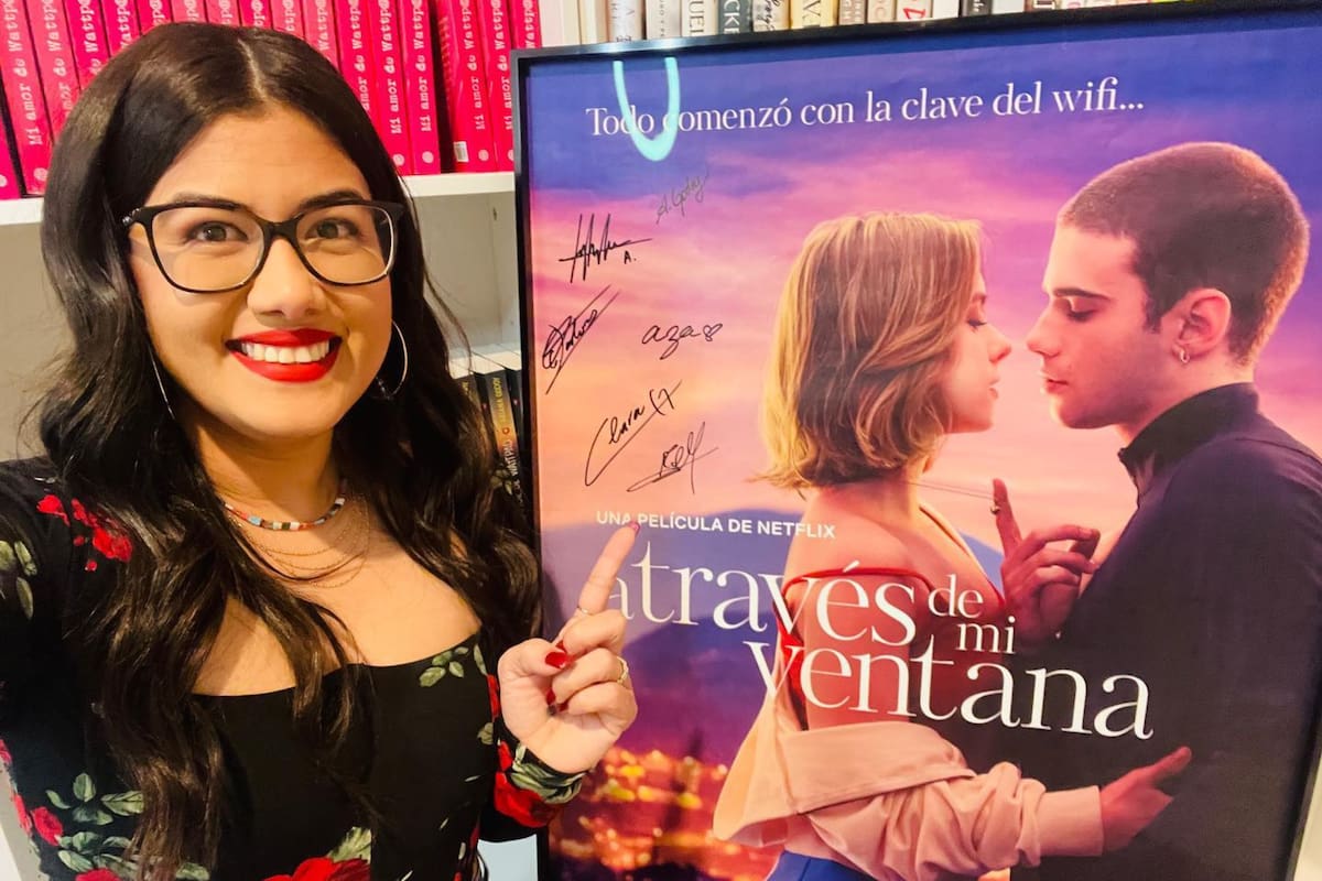 El salto al cine ocurrió con la adaptación de A través de mi ventana, estrenada en Netflix en 2022