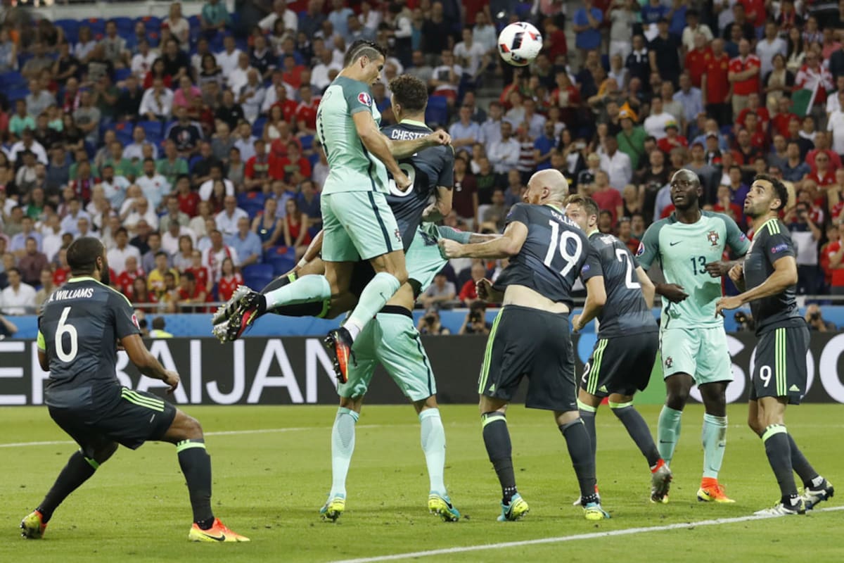 El salto de Cristiano Ronaldo