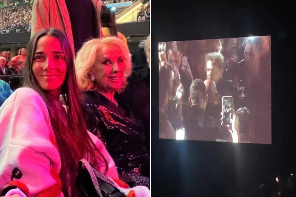 El saludo de Luis Miguel a Mirtha Legrand