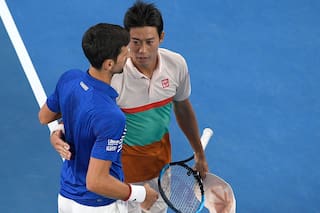 Australia: Djokovic avanzó a las semifinales tras el retiro de Nishikori
