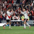 Driussi liberó por un rato la tensión en River, pero Santa Fe igualó con un penal que no dejó dudas