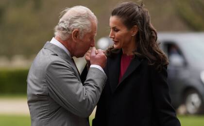 El saludo entre los dos royals hace unas semanas