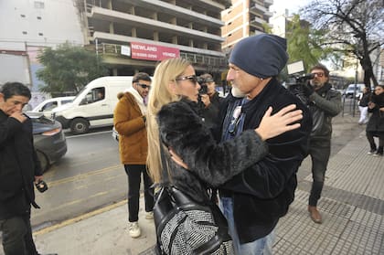 El saludo entre Sofovich y Giménez