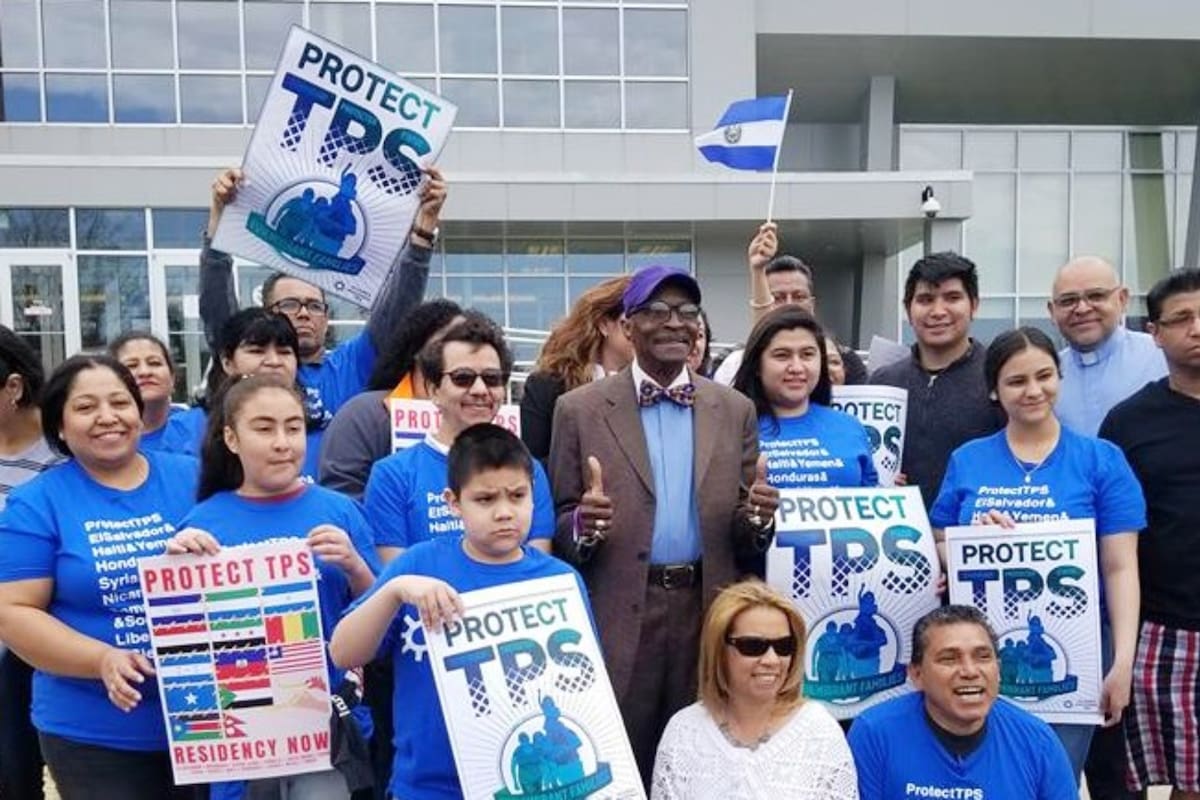 El Salvador fue designado inicialmente para TPS en marzo de 2001