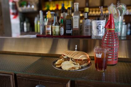 El sándwich de milanesa es el más pedido.