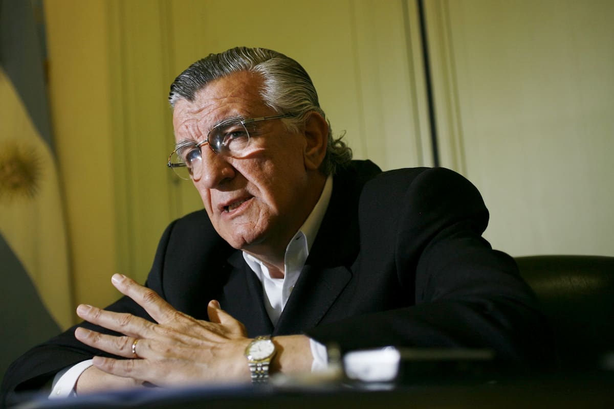 El sanjuanino José Luis Gioja