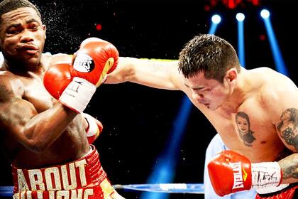 El santafesino venció con nitidez, pero el estadounidense lo tuvo al borde del KO en el penúltimo round.