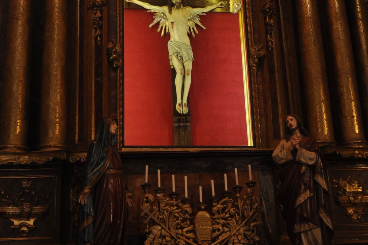 El Santo Cristo de Buenos Aires fue sacado en procesión de la Catedral a fines del siglo XVIII y frenó una devastadora inundación en la ciudad