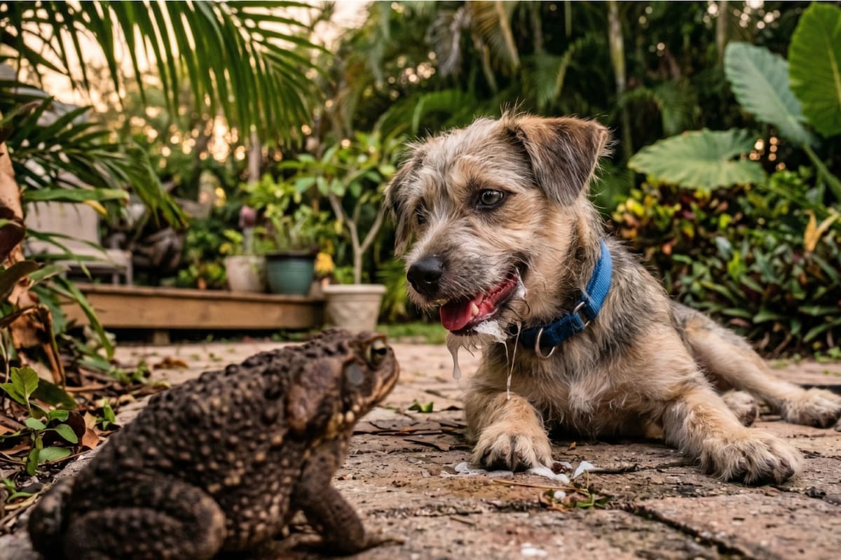 El sapo de caña representa un peligro inminente para mascotas en Florida