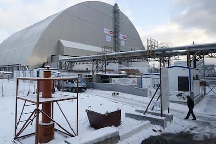 El Sarcófago tardó en construirse 12 años y fue entregado por la Unión Europea a Ucrania en 2019