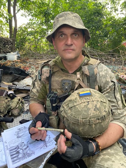 El sargento Ruslan Pijota