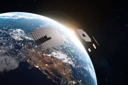 El satélite BlueBird 6 es parte de una constelación de satélites con antenas 5G que la compañía AST SpaceMobile pondrá en órbita durante 2026