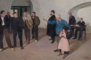 “El sátiro”, de Antonio Fillol, se encuentra tras su adquisición en un proceso de restauración