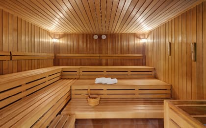 La familia de Suzanne Hayes ahora disfruta del sauna de su hotel (foto ilustrativa)