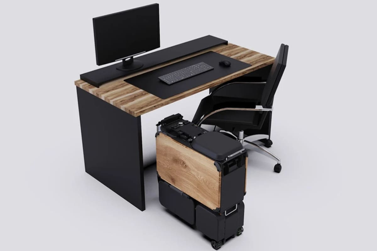 El scooter Tatamel tiene una autonomía de 50 km, una velocidad máxima de 40 km/h y cuando se pliega queda de 70 cm de altura