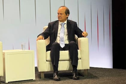 El secretario coordinador de Energía y Minería, Daniel González, en la CERAWeek, en Houston.