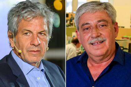 El secretario Coordinador de Producción, Juan Pazo, y el exdirigente de la FAA, Eduardo Buzzi