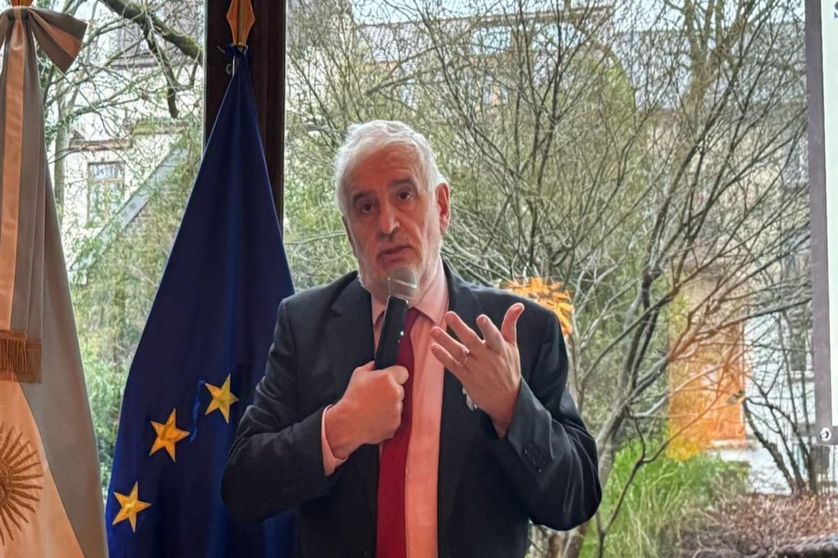 El secretario de Agricultura, Fernando Vilella, en la Embajada Argentina ante la Unión Europea, en Bruselas